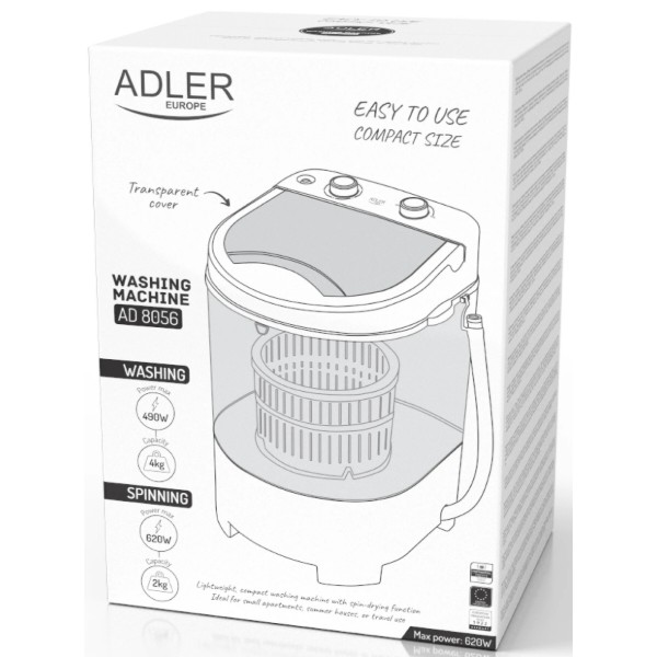 Фото - Стиральная машина Adler AD 8056